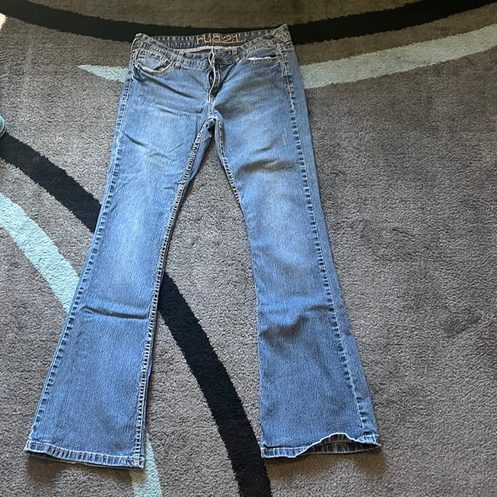 Rue 21 sz 7/8 regular flare jeans